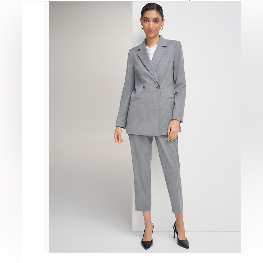Calvin Klein Gray Women's Suit Set- size 8